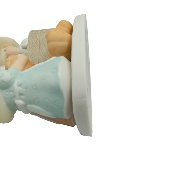 Home Interiors Homco Circle Of Friends Figurine Pumpkin Time Masterpiece Farmers - Picture 8 of 11